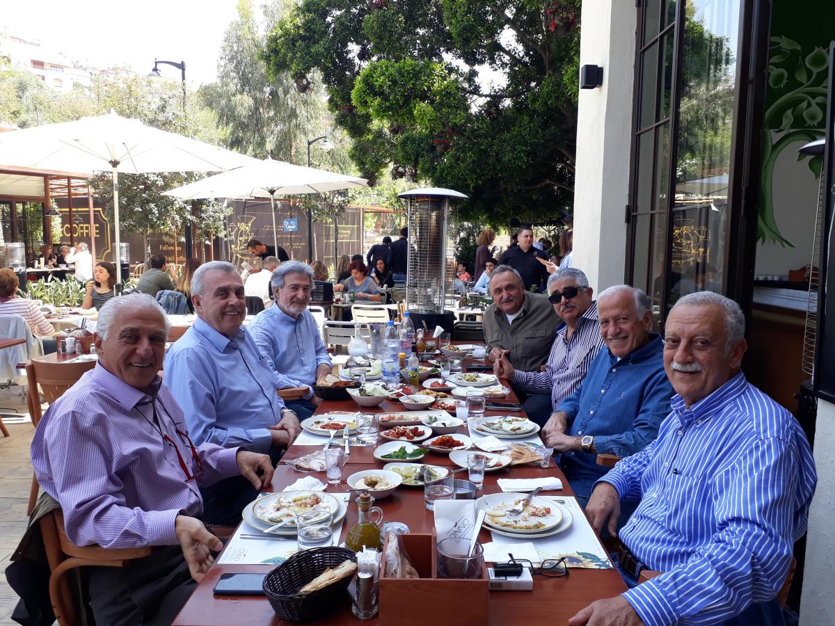 Rafic Lunch at Onno Restaurant
