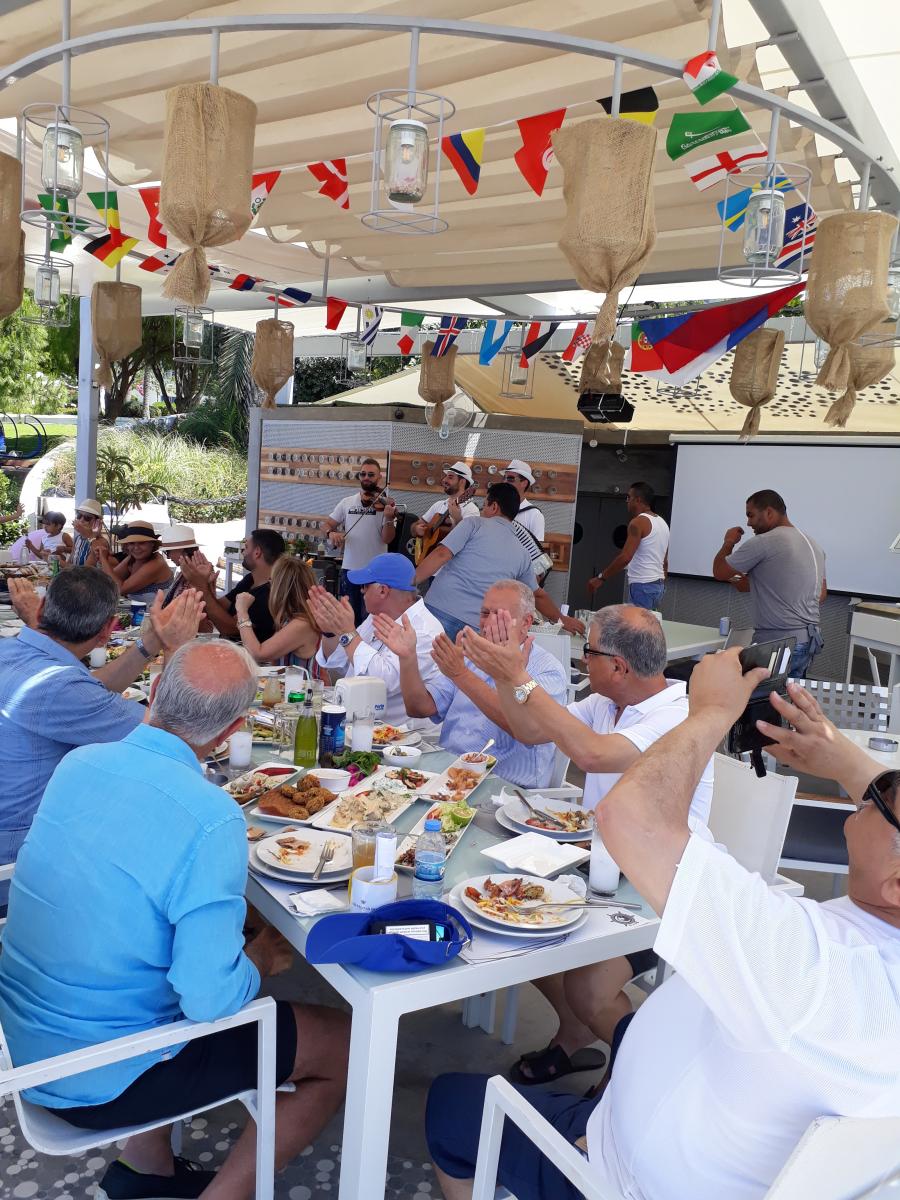 Joseph Lunch in Las Salinas