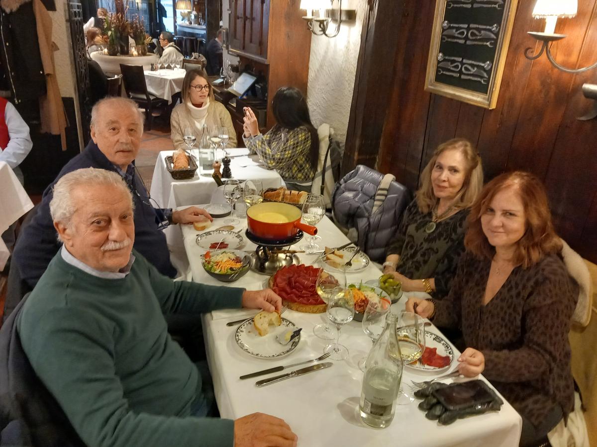 Safwan and Marwan Lunch -Les Armures and Desert at Martel